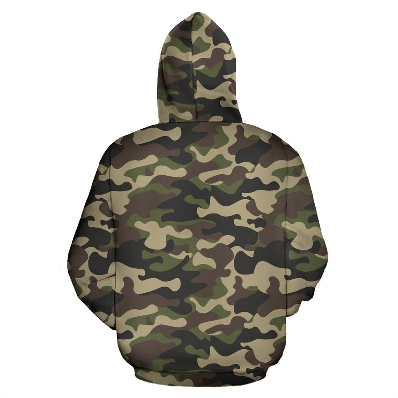 Cymru Wales Hoodie 03 - Camo Hoodie - BN02