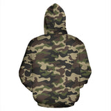 Cymru Wales Hoodie 03 - Camo Hoodie - BN02
