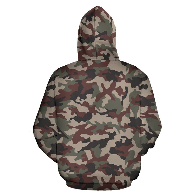 Cymru Wales Hoodie 01 - Camo Hoodie - BN02
