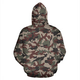 Cymru Wales Hoodie 01 - Camo Hoodie - BN02