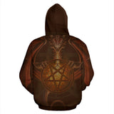 Celtic hoodie Celtic Keltic dragons hoodie J7