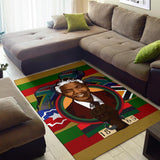 Nelson Mandela Area Rug - Fighting for African - BN21
