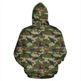 Cymru Wales Hoodie 05 - Camo Hoodie - BN02