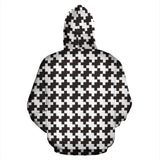Houndstooth Hoodie Pattern 06 J2