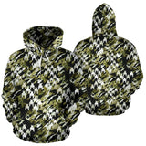 Houndstooth Hoodie Pattern Camo J2