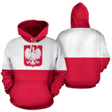 Poland Hoodie All Over Print - Poland Flag Hoodie H4