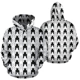 Houndstooth Hoodie Pattern 02 J2