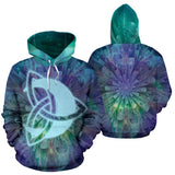 Celtic hoodie Celtic knot and moon hoodie J7