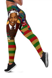 Nelson Mandela Africa Leggings - Fighting for African - BN21