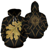 Celtic hoodie Celtic leaf hoodie J7