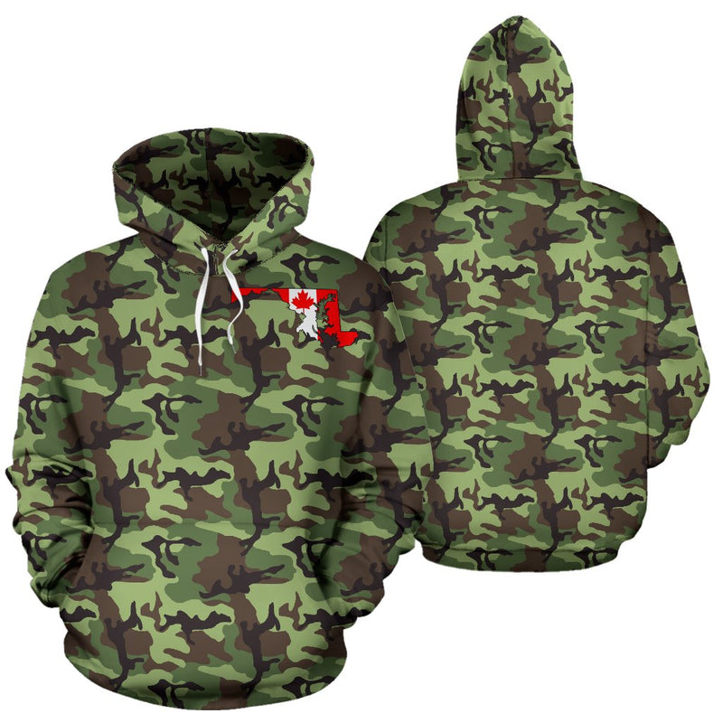 Canada Hoodie - Camo - BN08