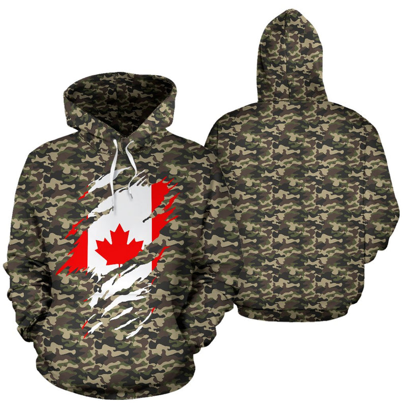 Canada Hoodie - Camo - BN08