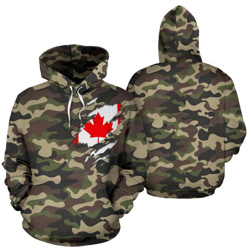 Canada Hoodie - Camo - BN08