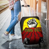 [Custom] Australia Aboriginal Luggage Covers, Black Lives Matter Sun Dot Painting - BN18