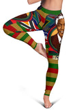 Nelson Mandela Africa Leggings - Fighting for African - BN21
