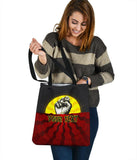 [Custom] Australia Aboriginal Tote Bags, Black Lives Matter Sun Dot Painting - BN18
