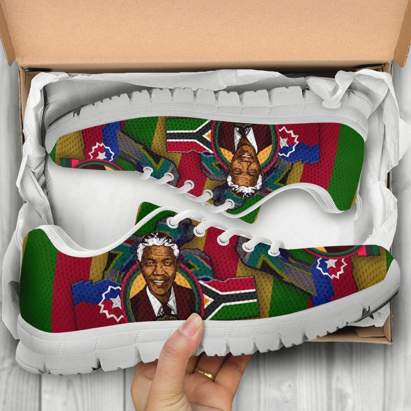 Nelson Mandela Africa Sneakers - Fighting for African - BN21