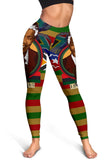 Nelson Mandela Africa Leggings - Fighting for African - BN21