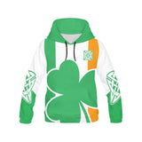 Ireland Flag And Shamrock Hoodie H7