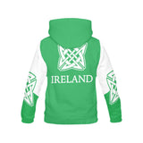 Ireland Flag And Shamrock Hoodie H7