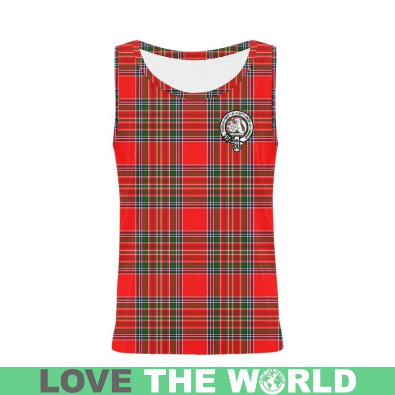 Macbean Modern Tartan Clan Badge All Over Print Tank Top K7