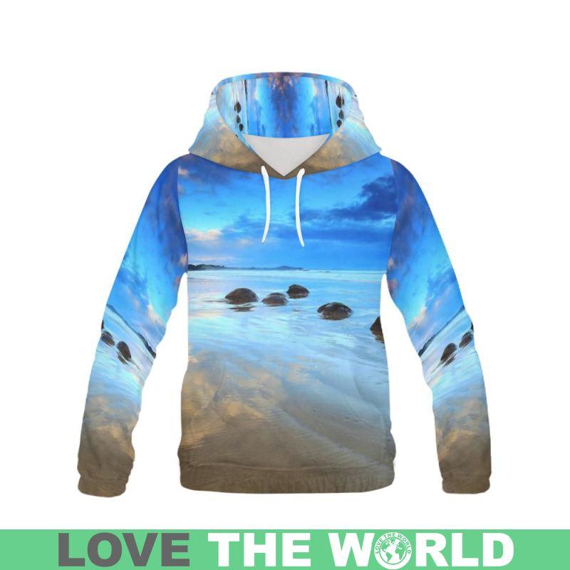 New Zealand Moeraki Boulders Hoodie W8