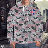 Iceland Hoodie - Pink Camo Style - BN04