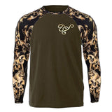 Printed T-Shirt Pullover Men's Patchwork Long Sleeve O-Neck Slim Tshirt Top Summer Casual Top T-shirt Pullover poleras hombre