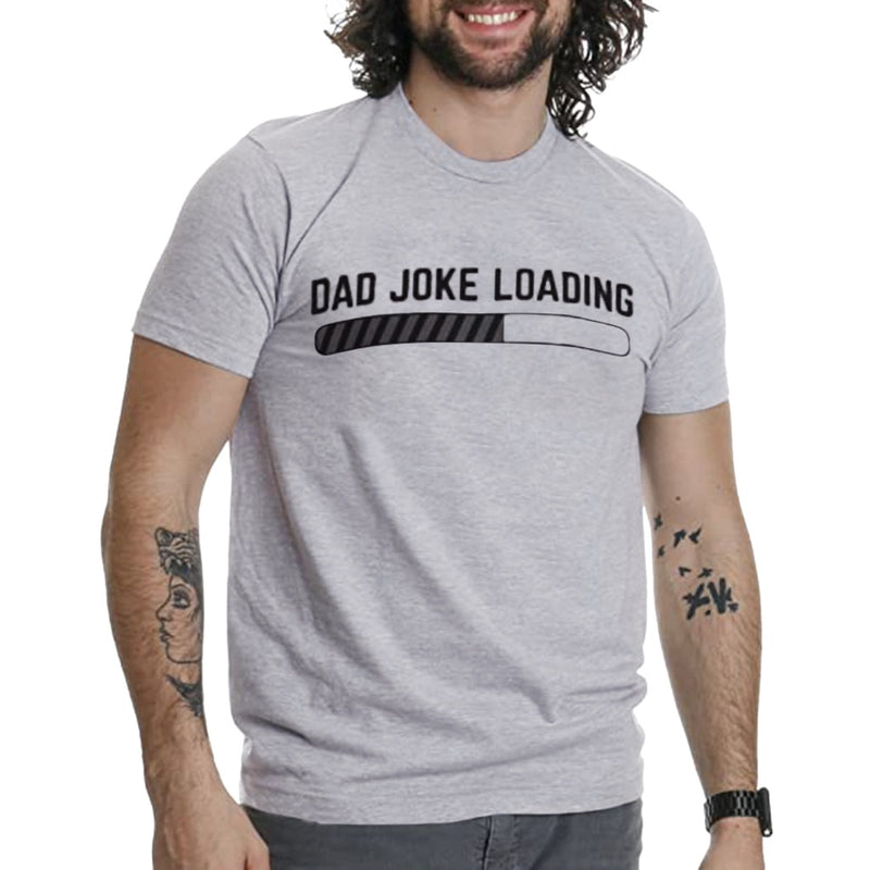 Womail Dad Joke Loading Letter Print Harajuku T Shirts Mens Plus Size Tops Short Sleeve O-Neck Fashion T Shirts Camiseta Homme #