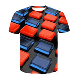 2020 Summer Short Sleeve Tees Brand Men T-shirt Metal Rock Band 3D Printed black ice T Shirt Male Hip Hop mens clothing