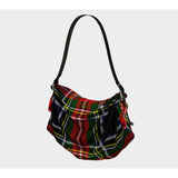 STEWART BLACK TARTAN ORIGAMI TOTE H5
