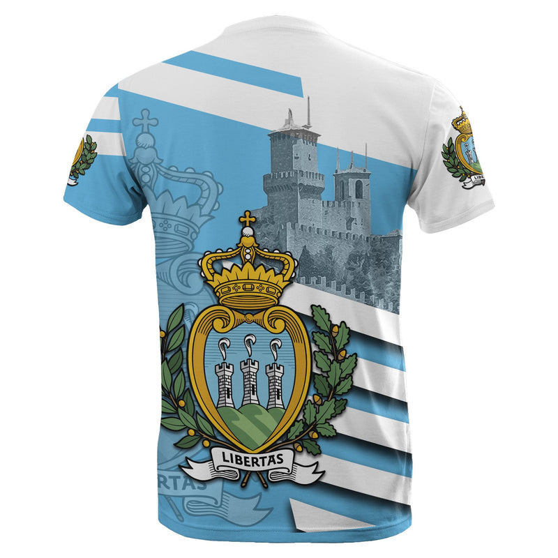 San Marino T-Shirt Mount Titano TH4
