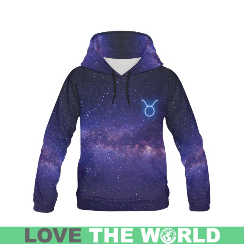 Taurus Star Galaxy All Over Print Hoodies H21