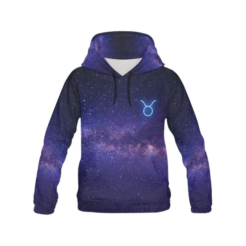 Taurus Star Galaxy All Over Print Hoodies H21