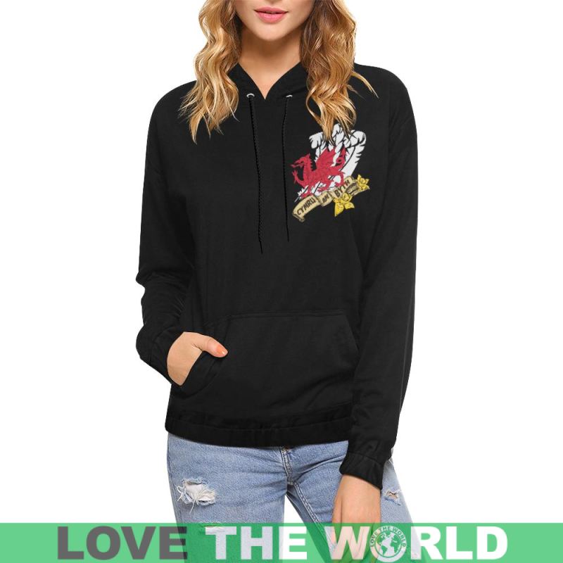 WALES ALL OVER PRINT HOODIE/T-SHIRT - K7